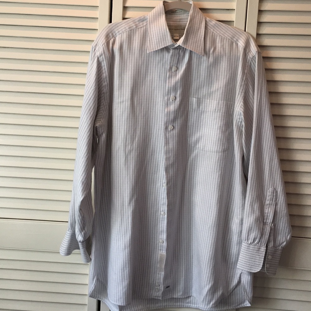 John W. Nordstrom men’s woven dress shirt  15 1/2
